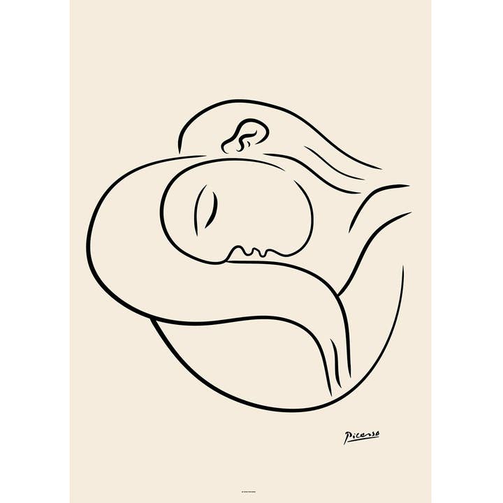 Picasso Kvinde Dagdrømmer for engroshandel hos Paper Provision