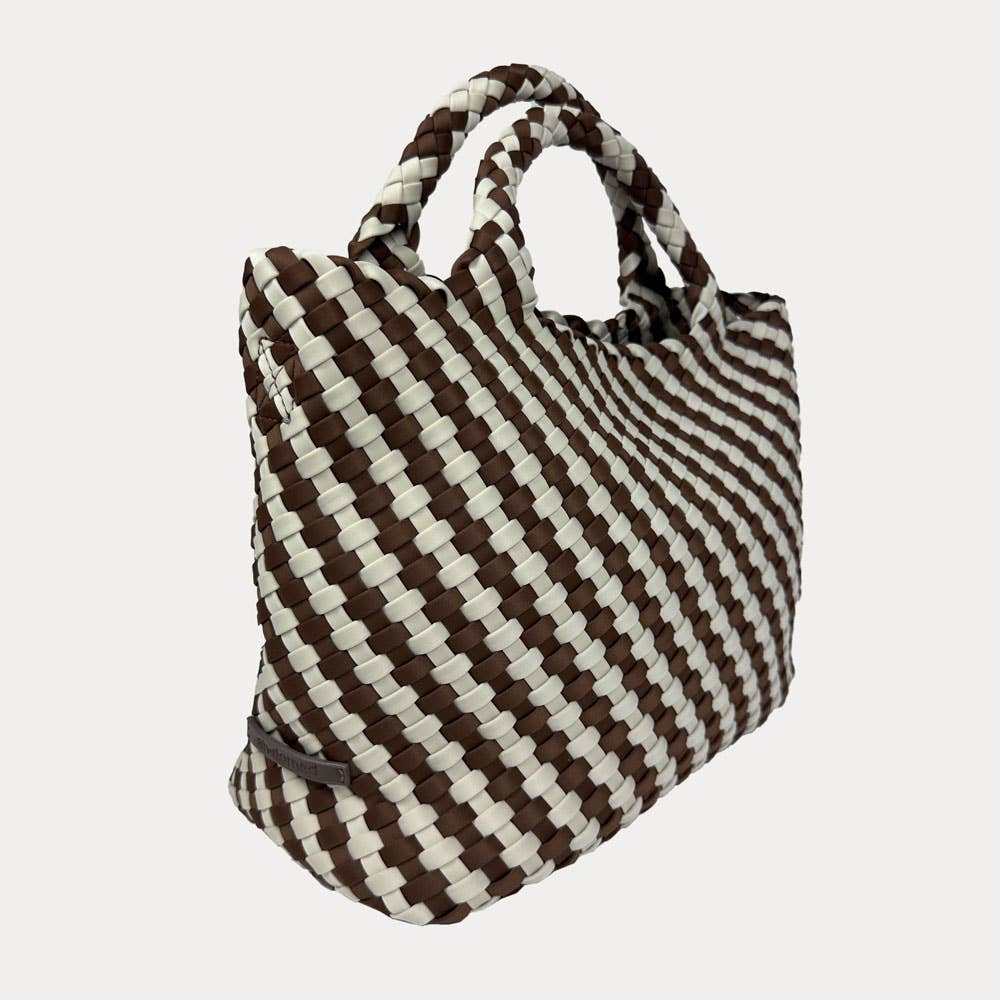 AHDORNED – wholesale Tote bag – Women's – Lily Woven Neoprene Tote with Pouch8