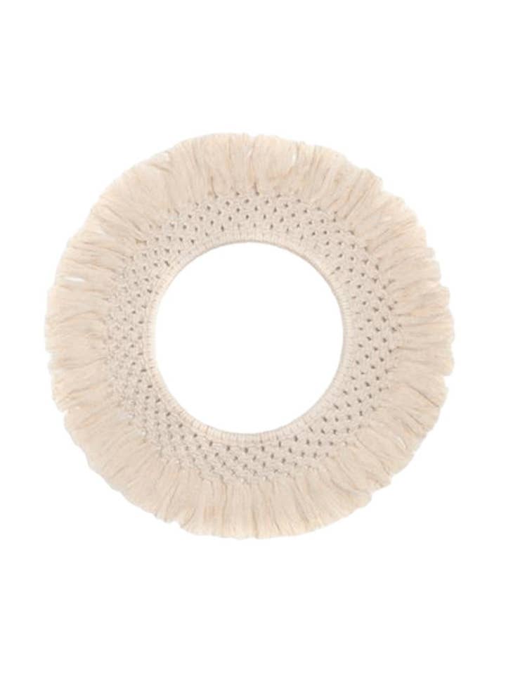 Krem Macramé Espejo para venta al por mayor de Chappal