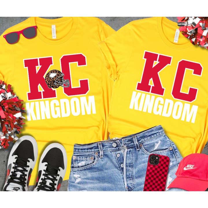 Red KC Kingdom (Pick Your Tee Color & Design) for wholesale by The Red Rival Wholesale
