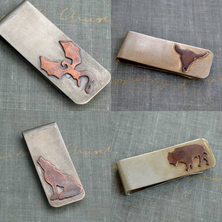Metamorphosis Metals - Wholesale Money Clip - Unisex - Animal Silhouette Money Clips7