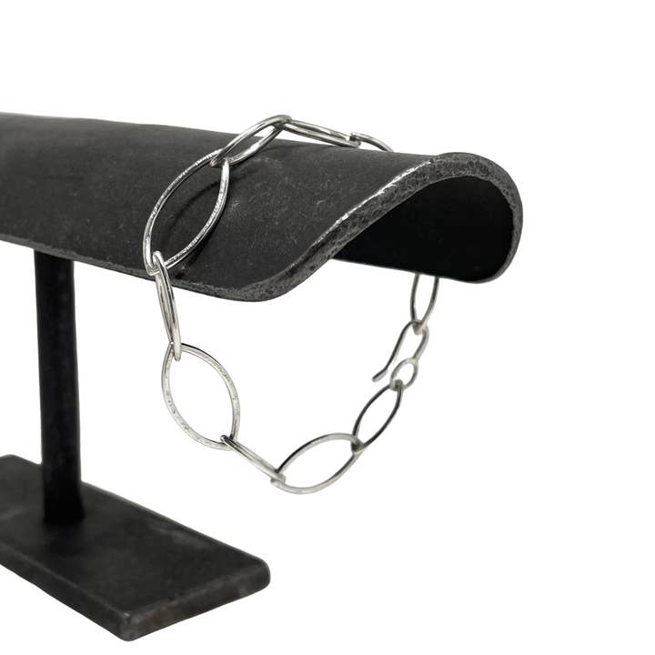 Grow Leaf Bracelet - Sterling for wholesale by The Smithery