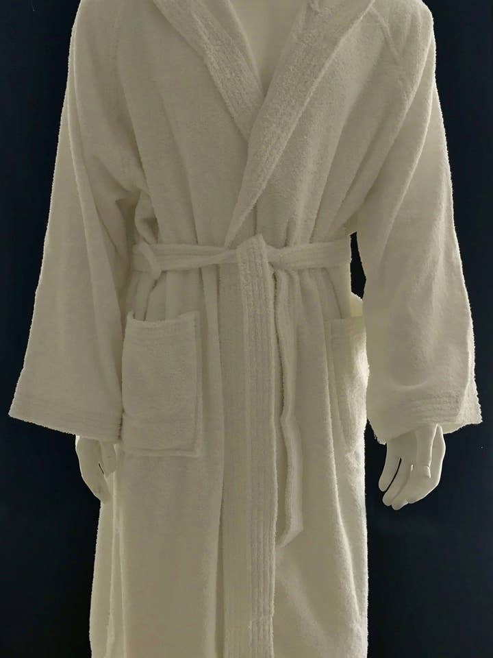 Roberta Netti Home Design - Wholesale Robe - Unisex - Wellness hooded bathrobe
