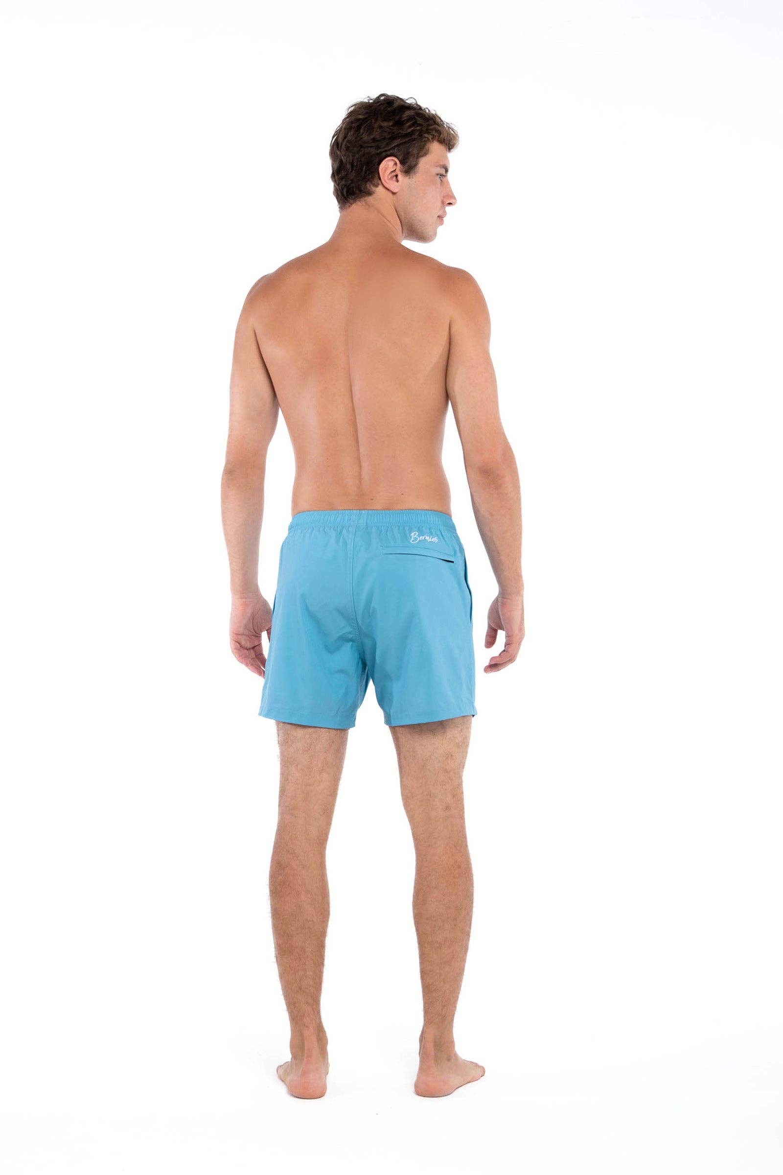 Bermies - Wholesale Athletic Shorts - Men's - Blue (Great White liner)10