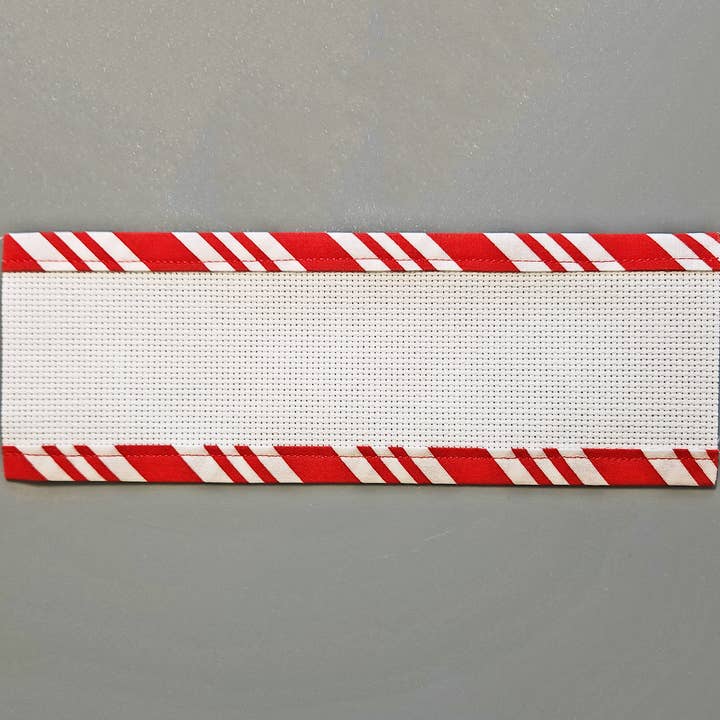 Rogue Stitchery - Wholesale Craft Sewing Kit - Candy Cane - Custom-Trimmed Aida2