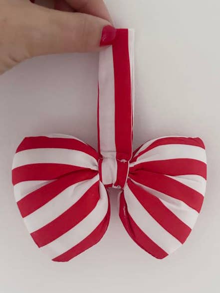 Red Stripe Bowtie for wholesale by Tinytiny.dk