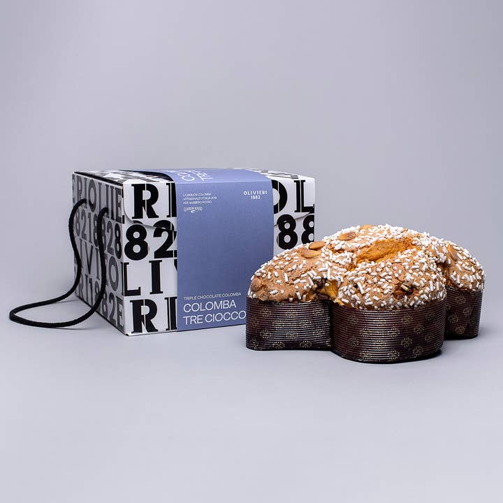 EASTER Cake - Triple Chocolate Colomba 26.45 oz for wholesale by OLIVIERI 1882 (Audax 1882 LLC)
