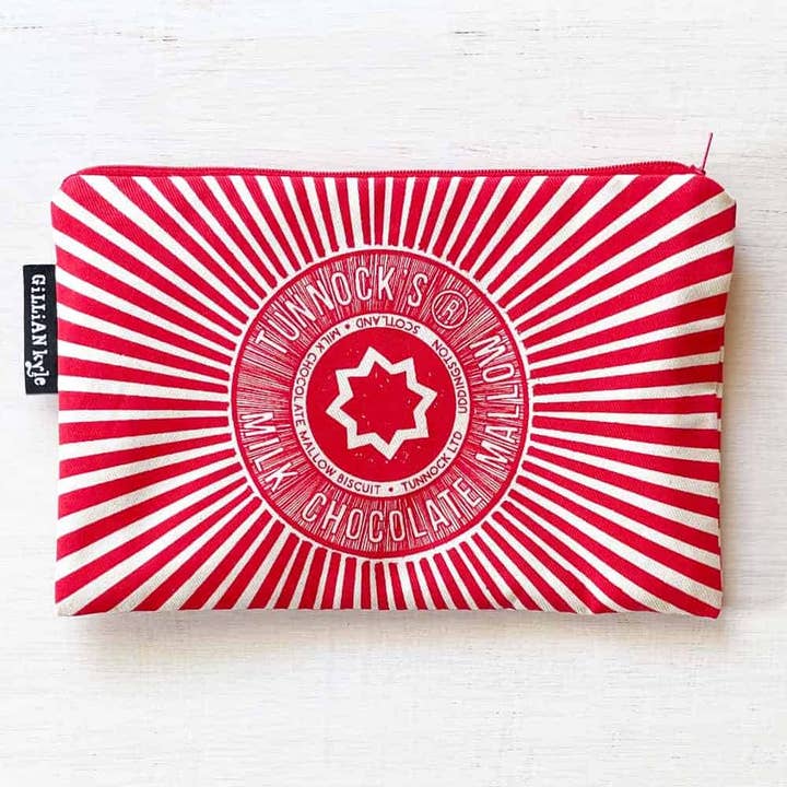 Gillian Kyle – wholesale Pencil case/pouch – Tea Cake Wrapper Accessories Pouch6