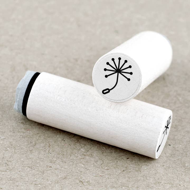 Mini-stamp dandelion umbrella for wholesale by Merry and Bright