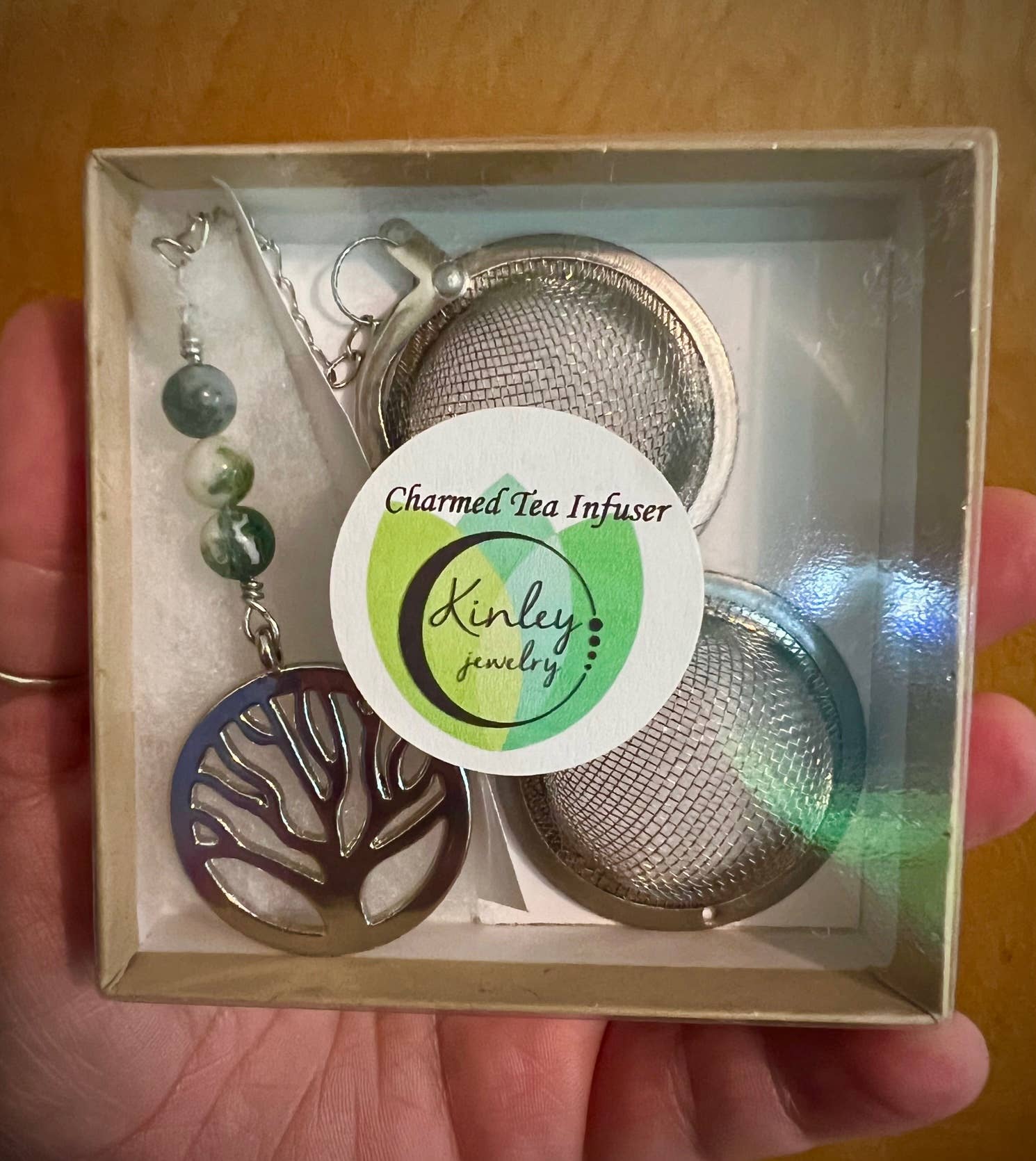 Kinley Jewelry - Wholesale Tea Strainer/Infuser - Tea Infuser Tree of Life Charmed Kitchen Gift Celebration 5