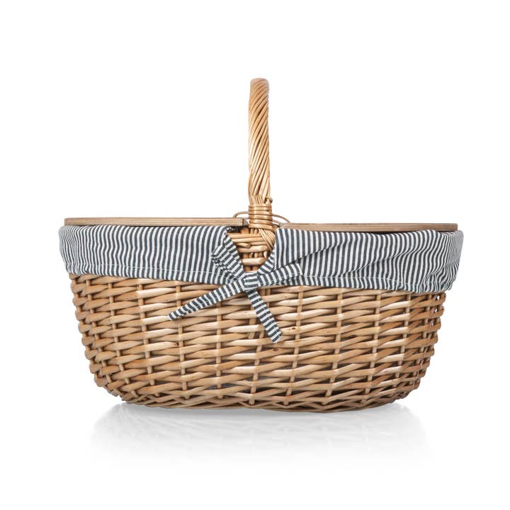 Picnic Time Family of Brands - Wholesale Picnic Basket - Country Vintage Picnic Wicker Basket2