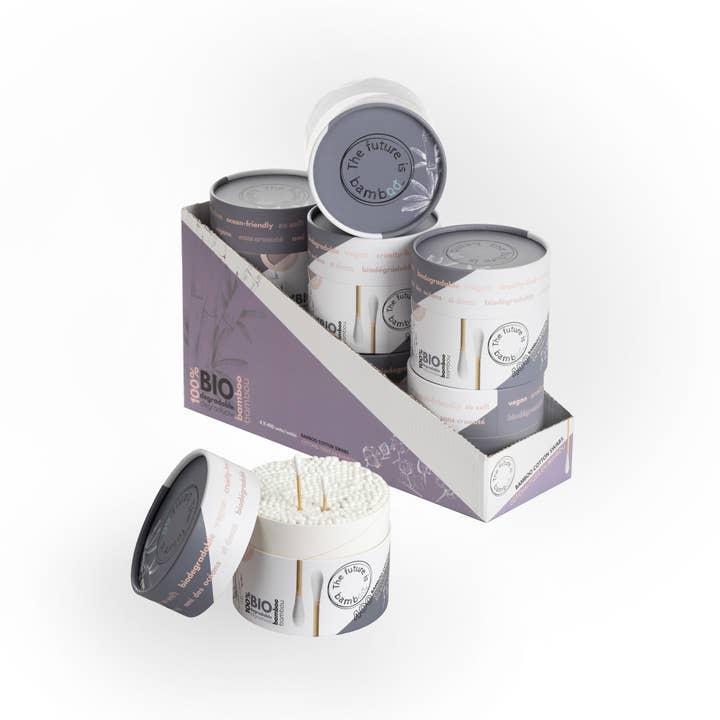 The future is bamboo - Wholesale Cotton Swab/Q-Tip - Biodegradable cotton swabs - 400x5