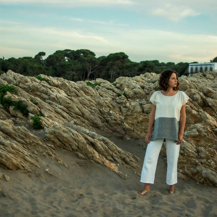 BLOCK BLOUSE for wholesale by Suceso