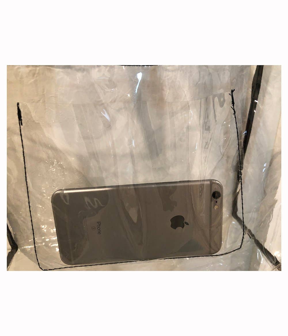 AR New York - Wholesale Grocery/Shopping Bag - Clear Polypropylene Shopping Bag with Side Pocket4