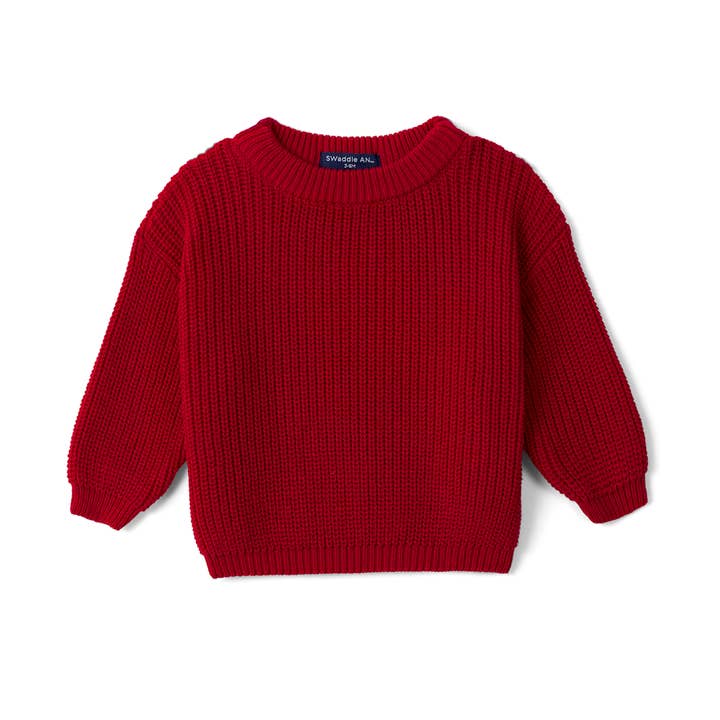 SwaddleAn - Wholesale Knit Sweater - Baby - SwaddleAn Classic Knit Baby Sweater | 100% Cotton8