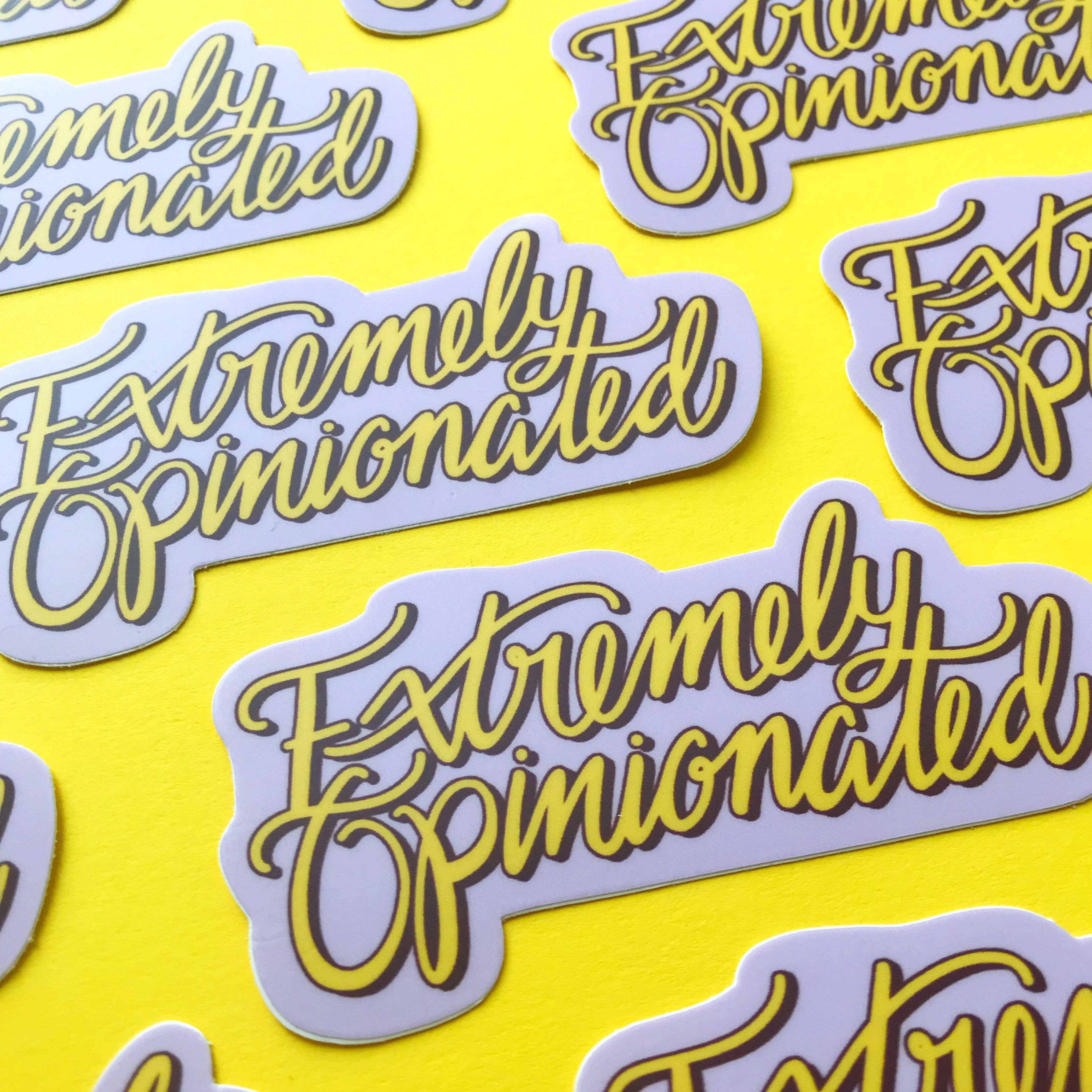 Praxis Design Studio - Vente Autocollant - Autocollant extrêmement opinionisé1