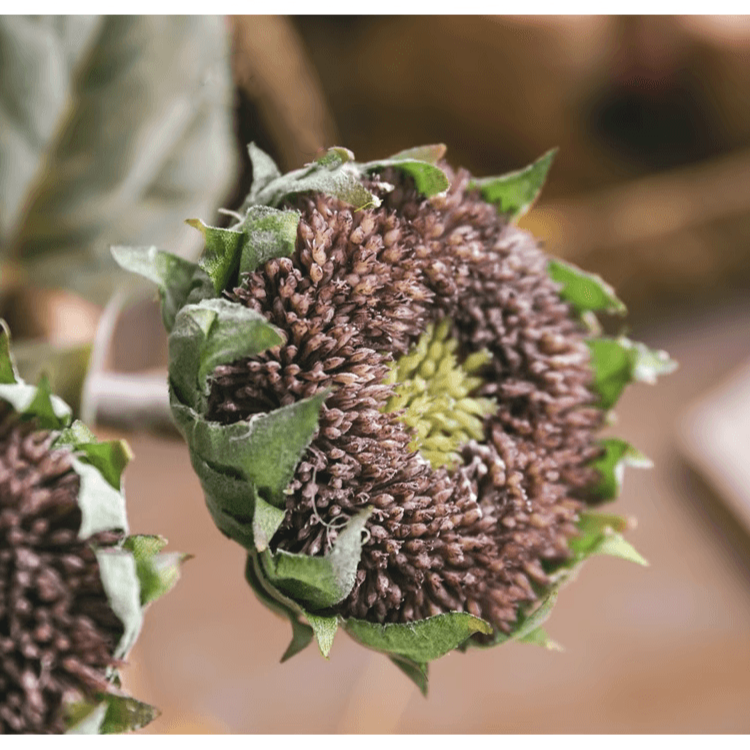 Rustic Reach - Wholesale Artificial Flowers - Artificial Small Head Sunflower Stem 23.6" Tall0