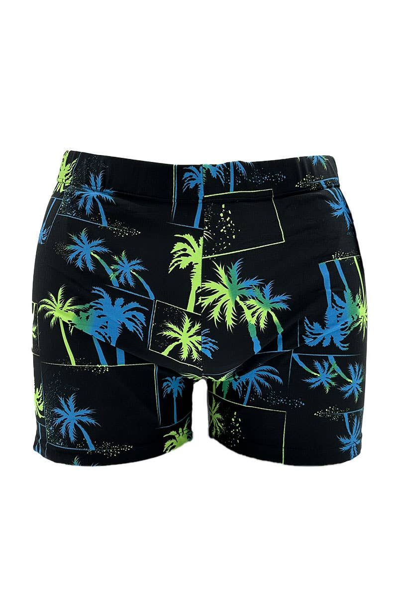 Blandad Palm Tree badboxershorts för herrar/MB2315 för wholesale på Faire1