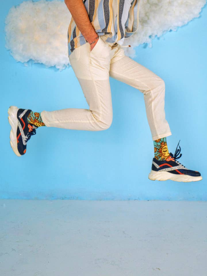 Jolly Goody - Wholesale Socks - Unisex - Happy Sunny Socks – Sunshine & Smiles for Your Feet1