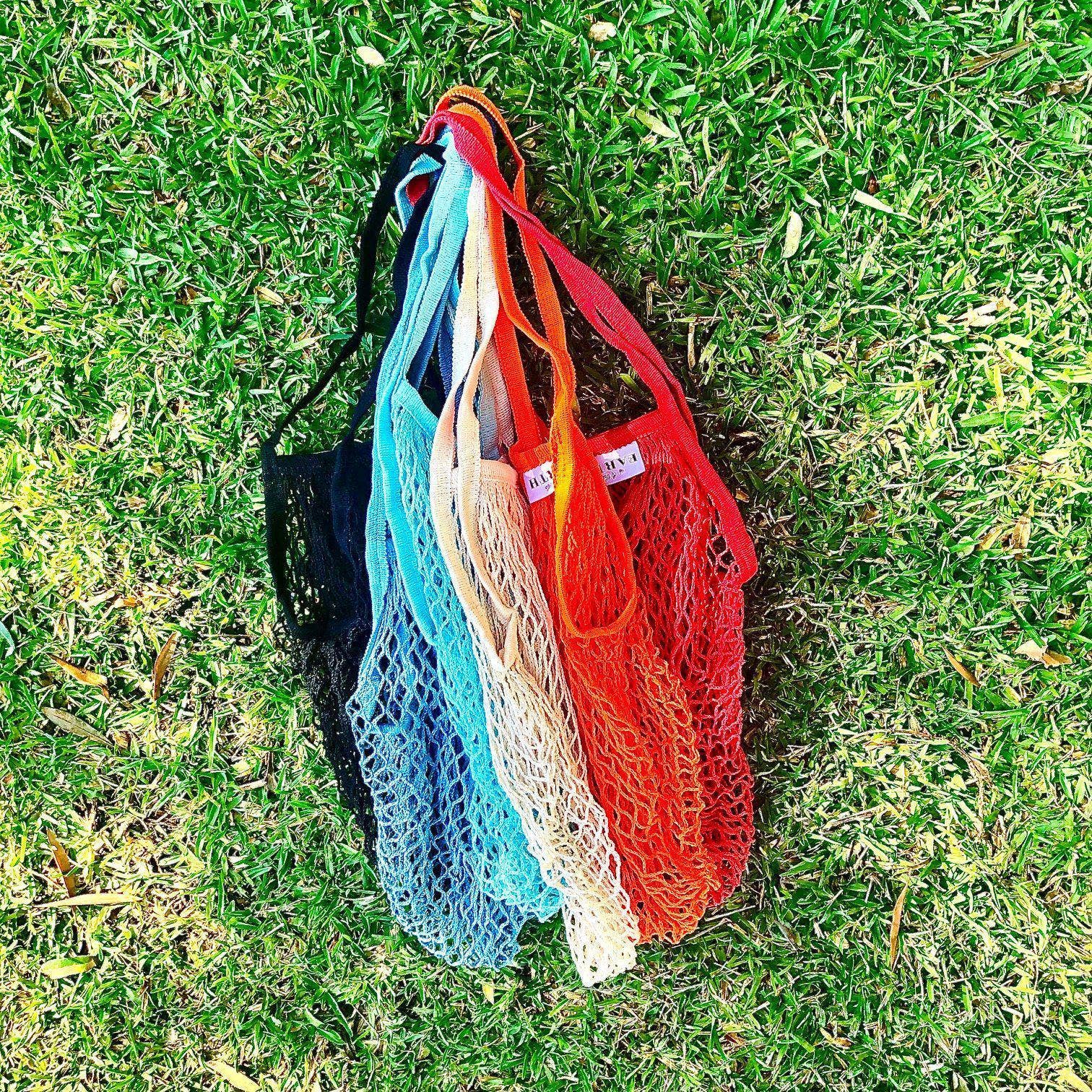 Us and The Earth - Wholesale Grocery/Shopping Bag - Reusable Cotton Shopping Net Bag9