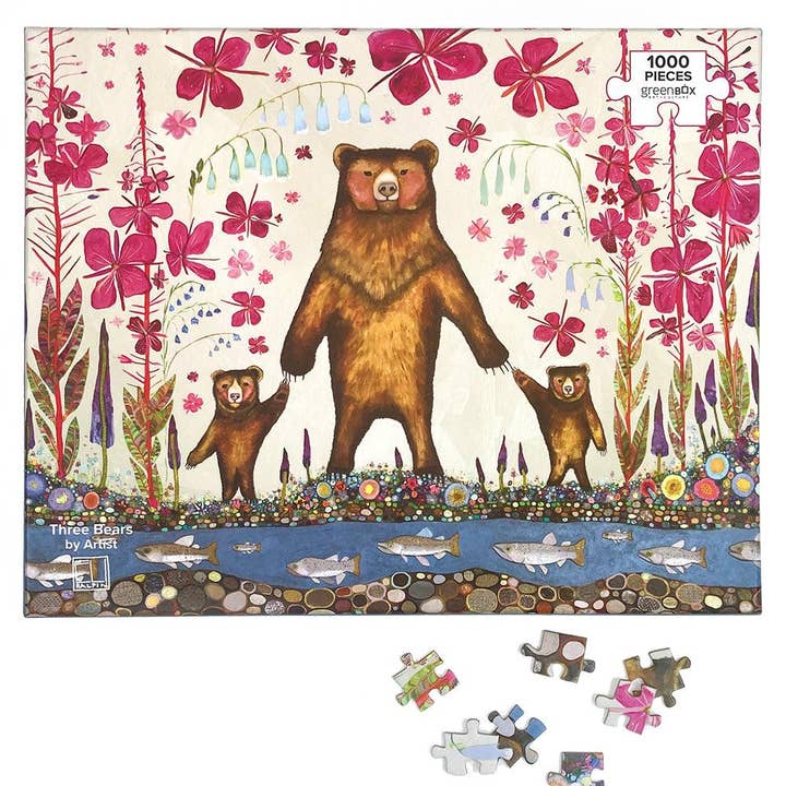 GreenBox Art - Wholesale Puzzle - Kids - Three Bears Puzzle