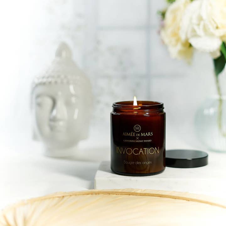 AIMEE DE MARS - Wholesale Jar/Filled Candle - Bougie Naturelle Cire Végétale Invocation 150g1