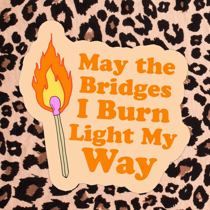 Funny Dark Humor Mental Health Waterproof Vinyl Sticker for wholesale by Stickers+ X Ashley Bexar