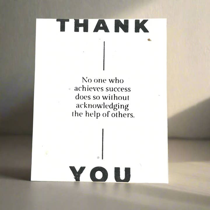 Acknowledging The Help Of Others for wholesale by Soothi | Containers Of Creativity