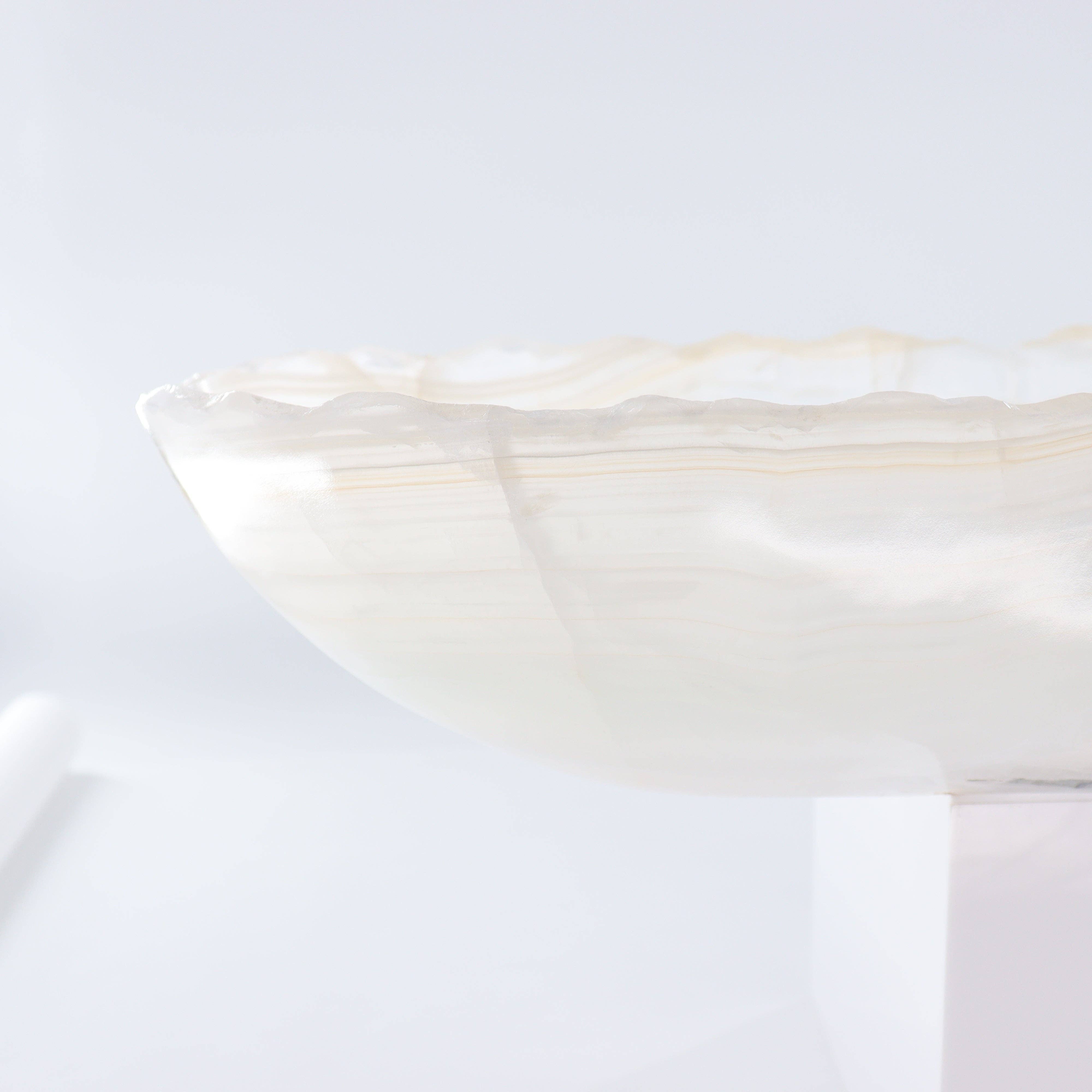 Mi Esperanza Minerals - Wholesale Decorative Plate/Dish/Bowl - Onyx Canoe Bowl5