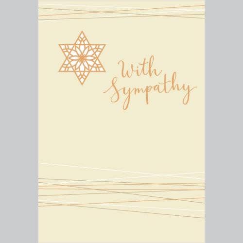 DICKENS INC. - Wholesale Sympathy Card - Sympathy Jewish | AGTC | SM | 6578520