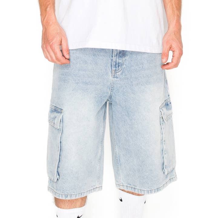 DS2120 Baggy Fit Cargo Denim Shorts (Open Pack) and other Purchase Wholesale cargo pants for men. Free Returns & Net 60 Terms on Faire trending on Faire.