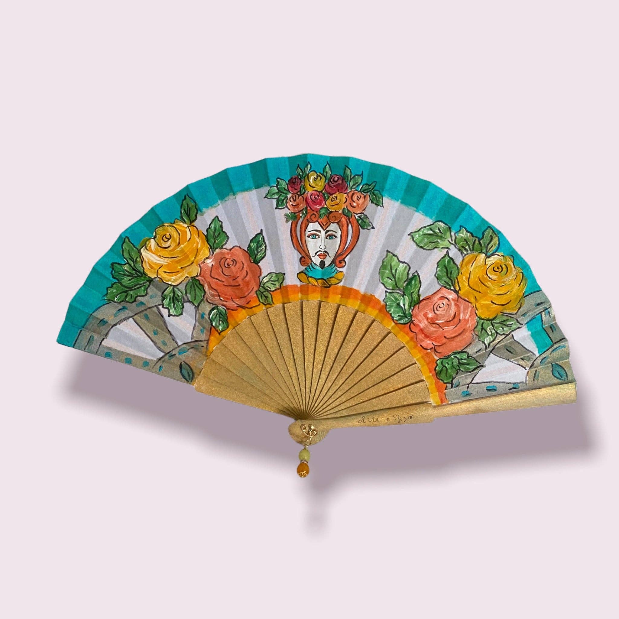Arte e sfizio - Wholesale Handheld Folding Fan - Sicilian fans1