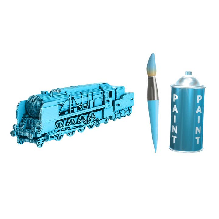 CARTONIC 3d puzzles - EU - Wholesale DIY Craft Kit - TRAIN Cartonic 3D Puzzle7