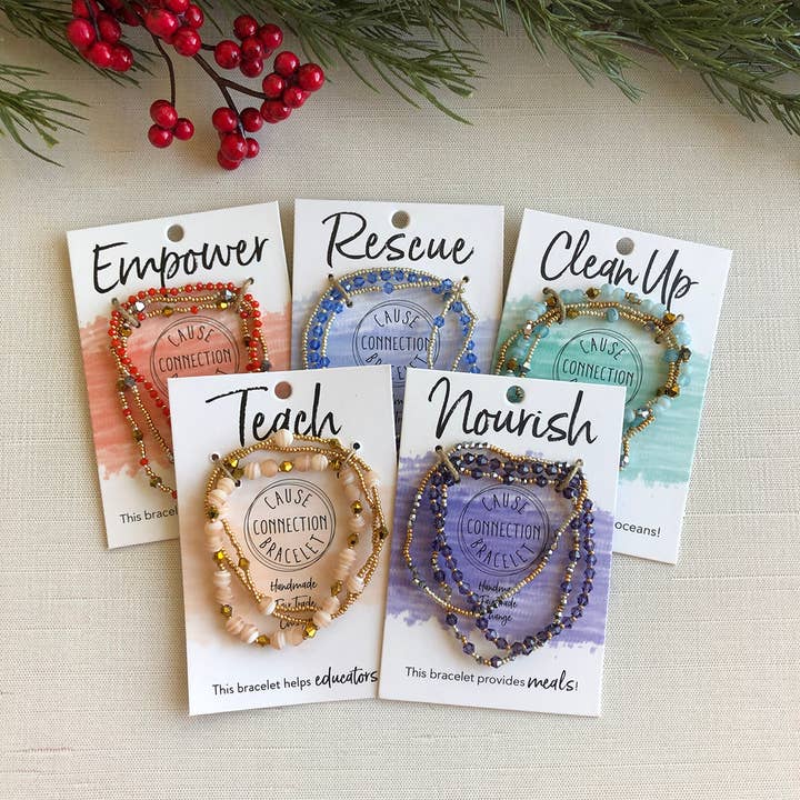 WorldFinds - Wholesale Retailer Display - Jewelry - Cause Bracelet Display Package2