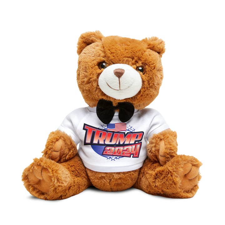 Trump 2024 Teddy Bear With T-Shirt for wholesale by ThingymaGadgets