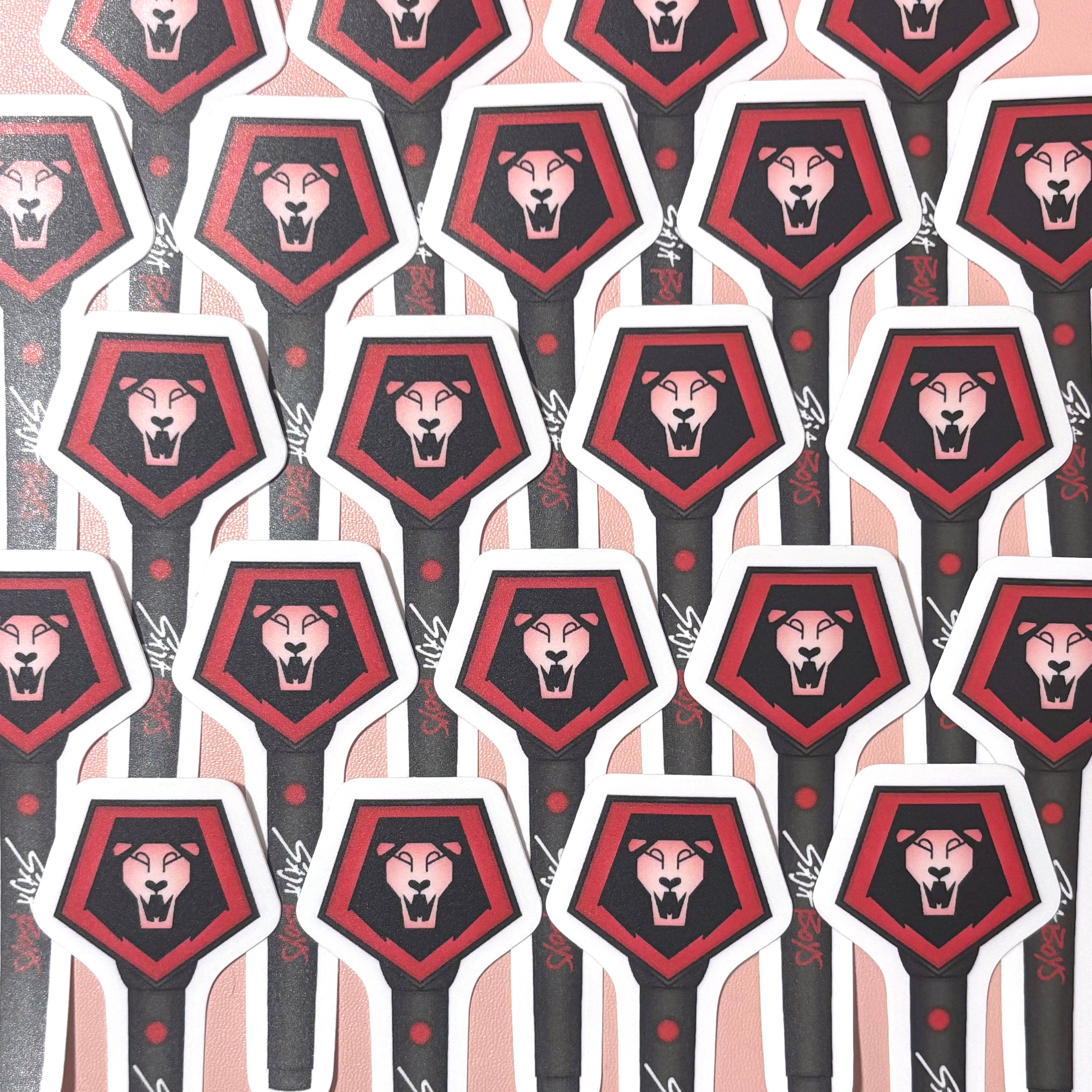 Parasol Paper - Wholesale Sticker - [WATERPROOF] Huntrix Saja Boys Lightstick Vinyl Sticker Decal3