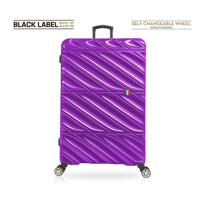 Titanio Travel Goods Group - Wholesale Luggage - TUCCI Italy SELVATICO 20" Durable Luggage Travel Suitcase