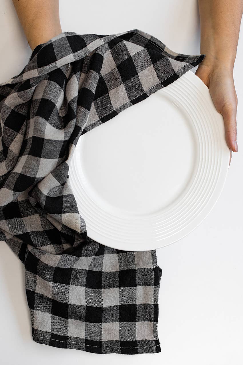 Linen Way Inc. - Wholesale Tea Towel - Tuile Linen Tea Towel - new dye lot2