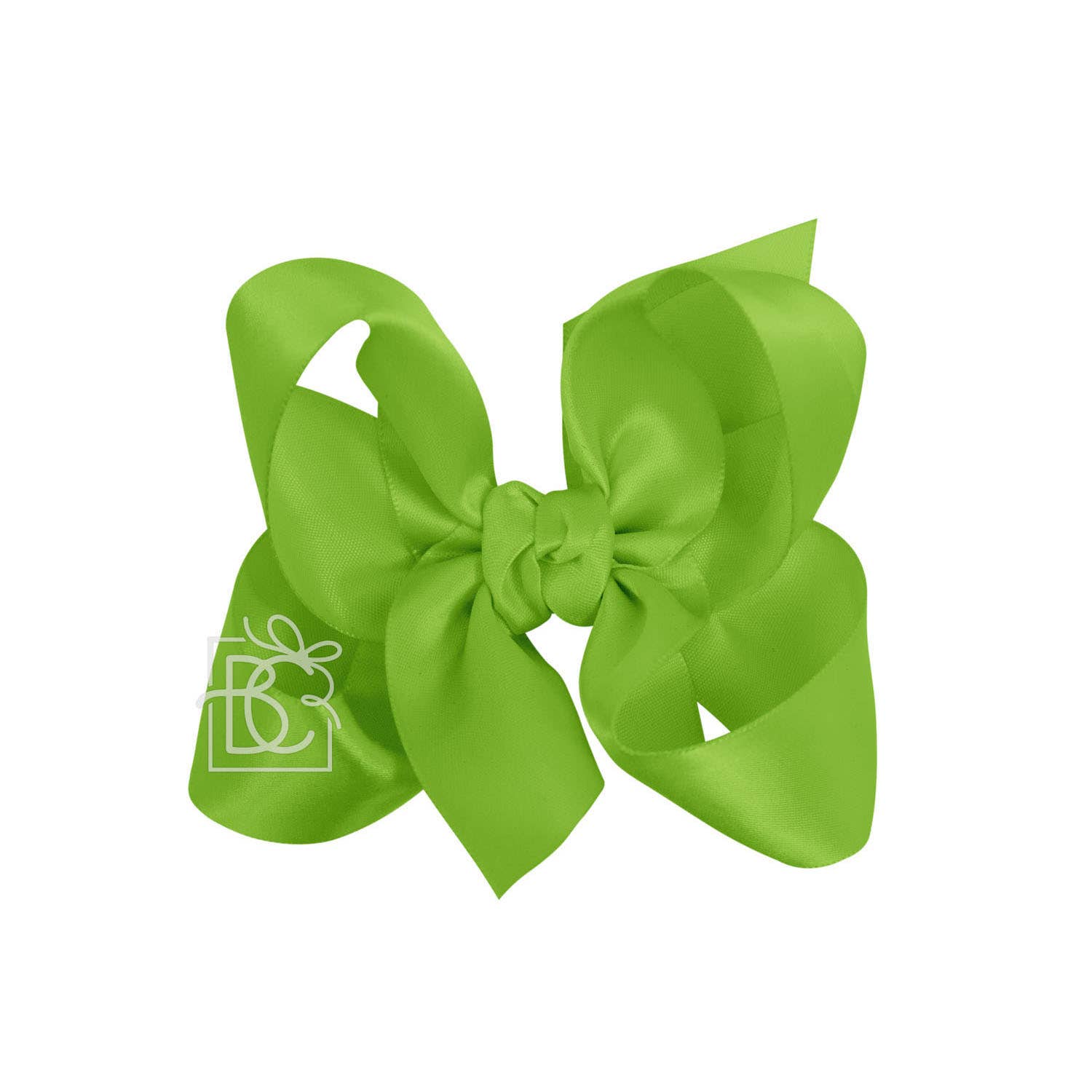 Beyond Creations, LLC - Wholesale Hair Bow - Kids - SATIN BOW ON CLIP277