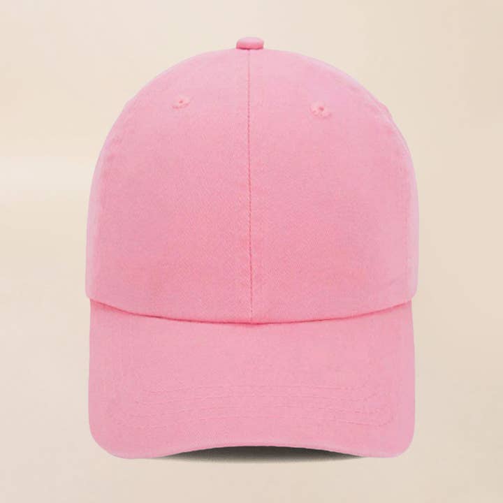 Sensibling Corp. - Wholesale Baseball Cap - Women's - Plain Baseball Cap27