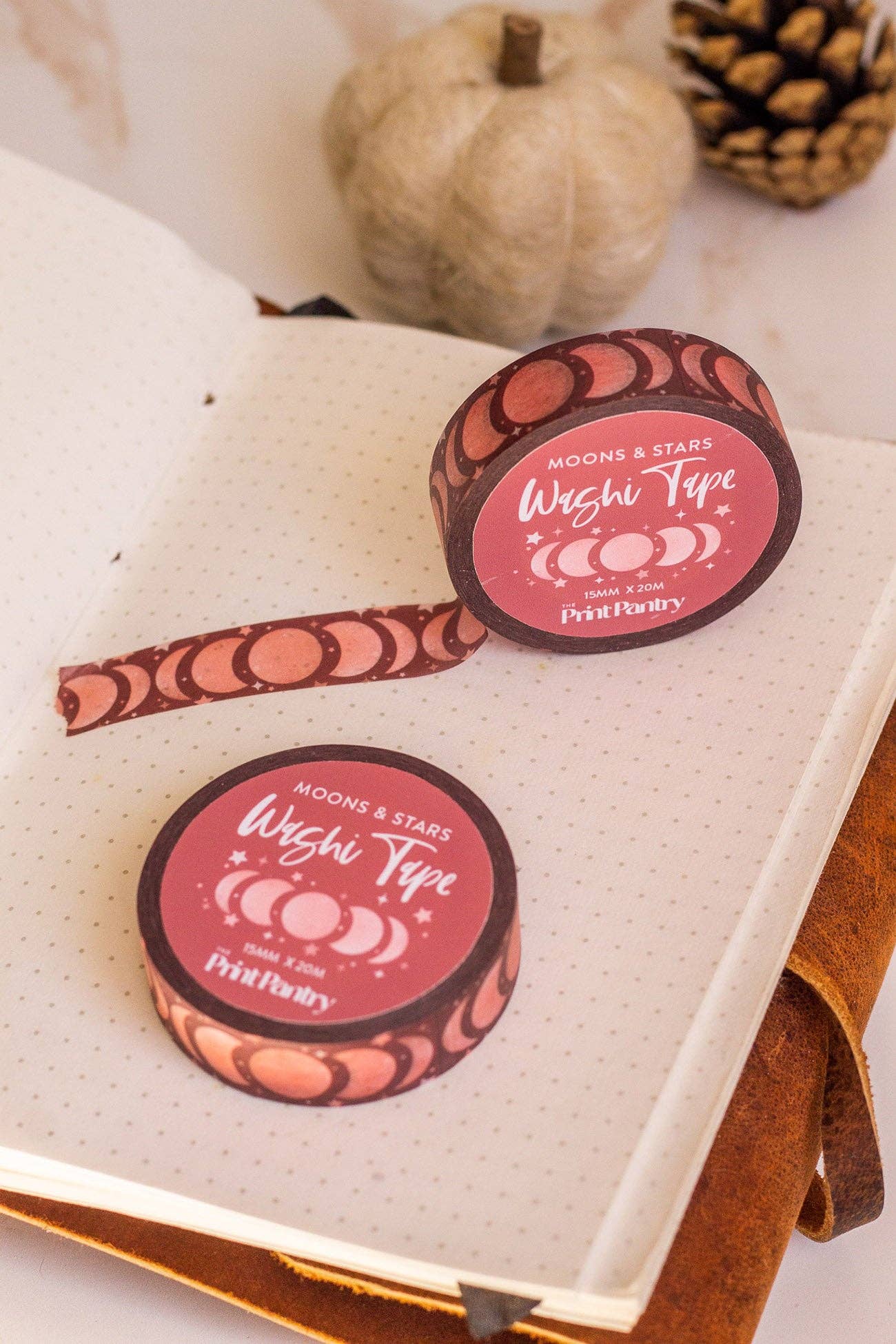 The Print Pantry - Wholesale Washi Tape - Moons & Stars Washi Tape2