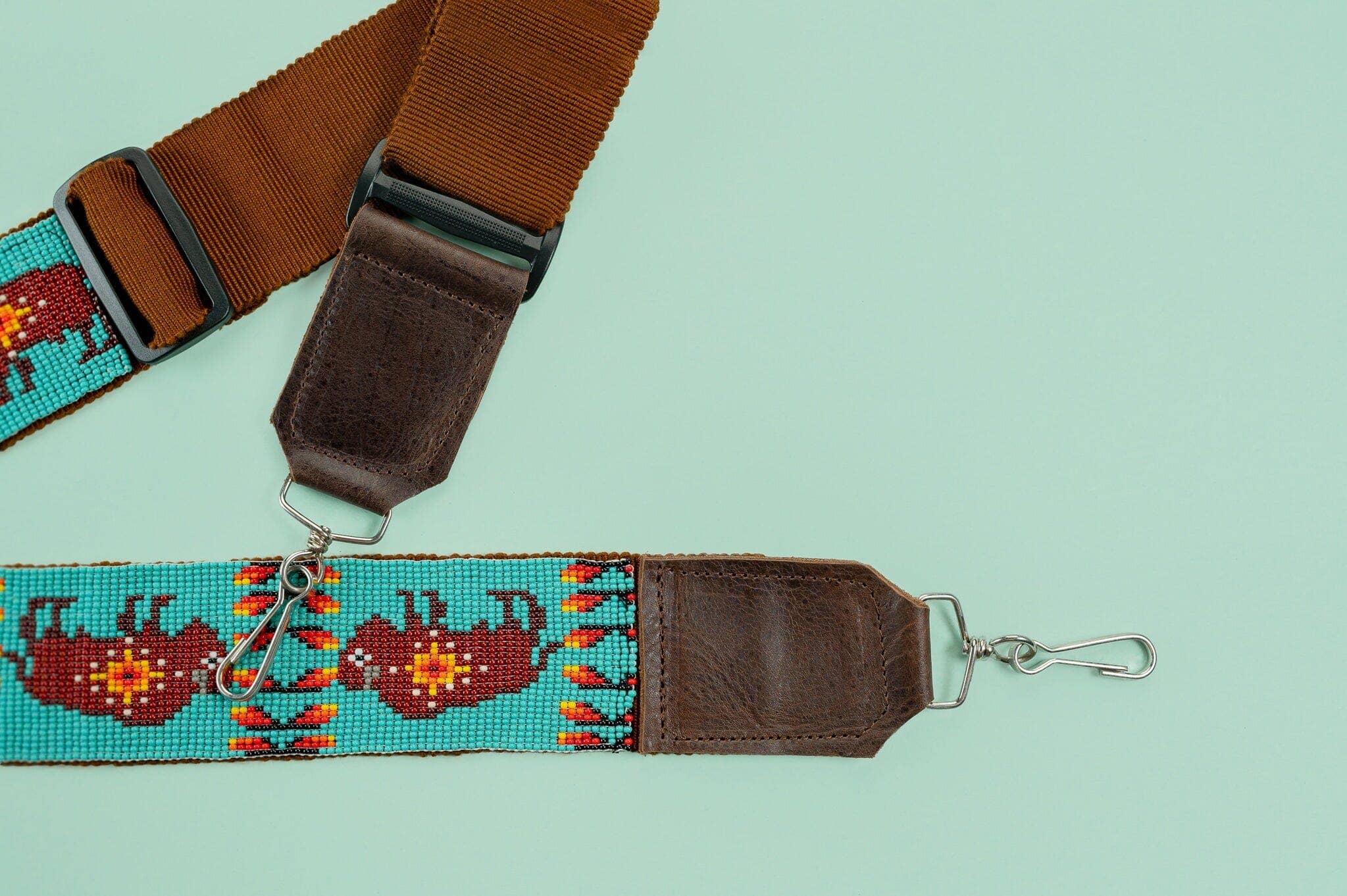Mother Sierra - Wholesale Bag Strap - Women's - Wild Buffalo -Beaded Purse Strap with Animal Inspiration3
