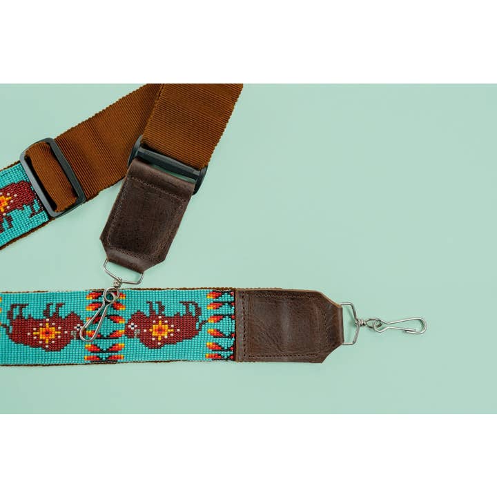 Mother Sierra - Wholesale Bag Strap - Women's - Wild Buffalo -Beaded Purse Strap with Animal Inspiration3