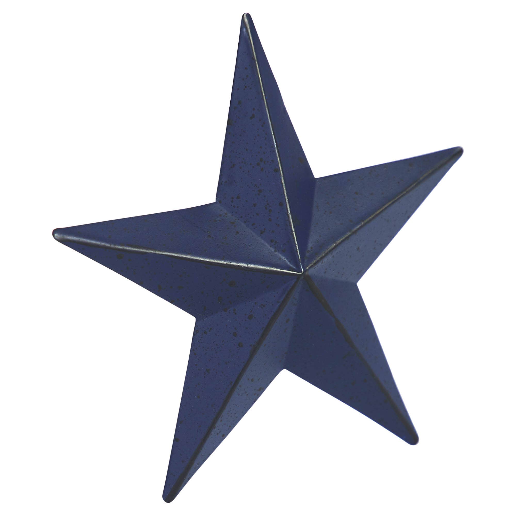 VHC Brands - Wholesale Wall Accent - Metal Star Speckled Navy Distressed 4x43