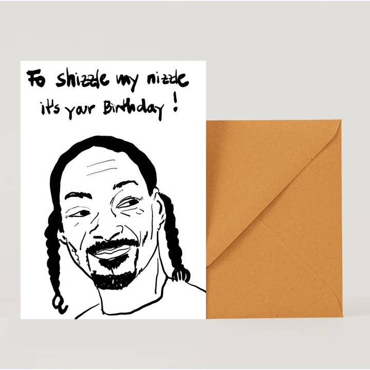 superjujupress - Vendita all'ingrosso Biglietti di auguri - Buon compleanno Snoop Dog