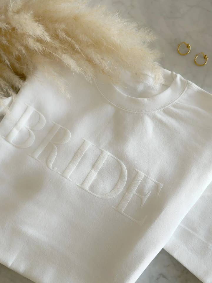 Happily chic Designs - Wholesale Graphic Sweatshirt - Women's - Bride Sweater