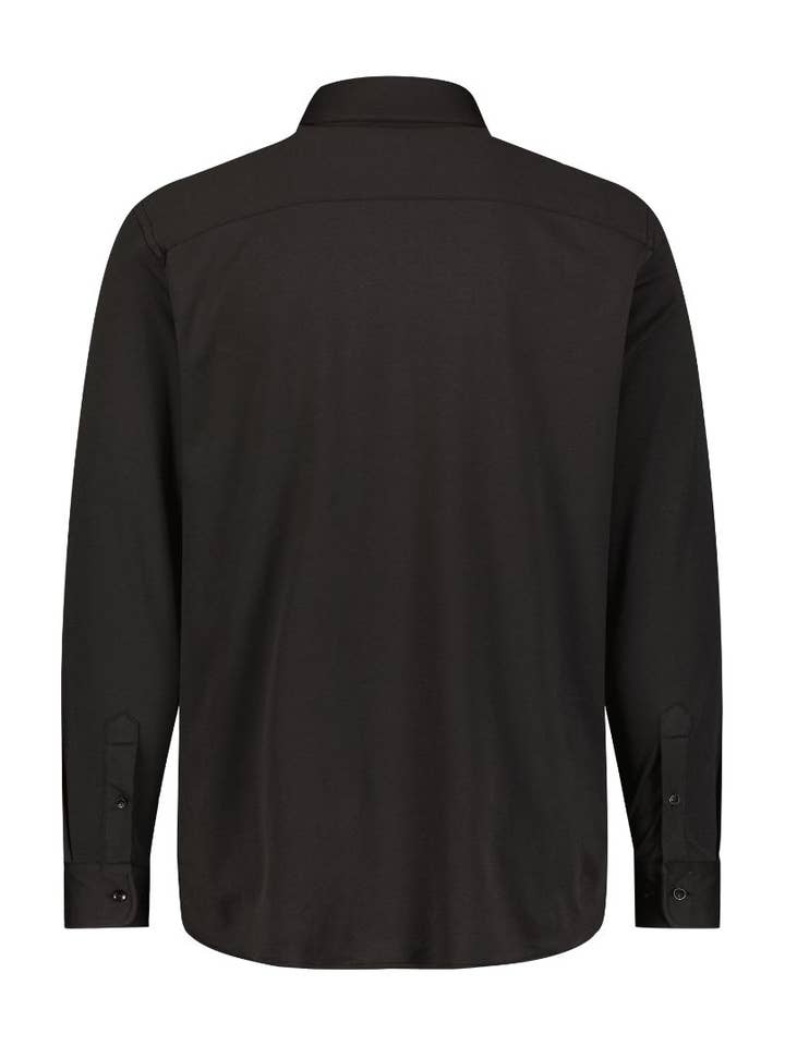 Schwarzes Azienda Strickhemd für den Großhandel von Luchiano Visconti