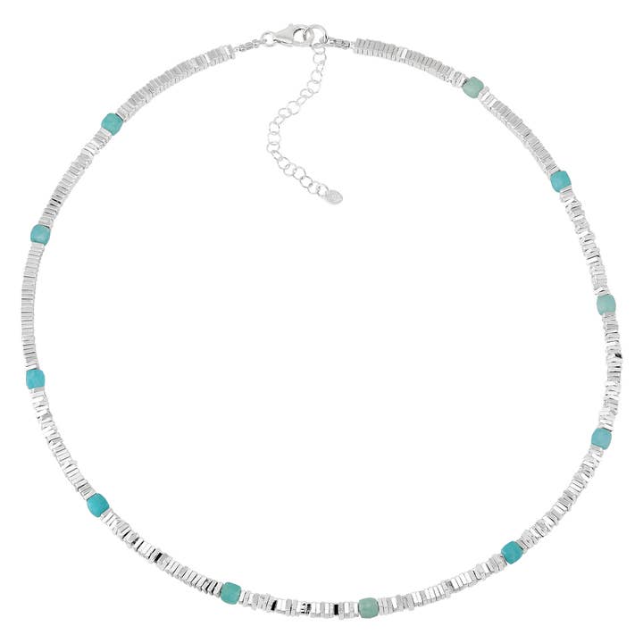 Blue Silpada 'Delightful Moment' Silver Mixed Stones Necklace, 19 for wholesale on Faire2