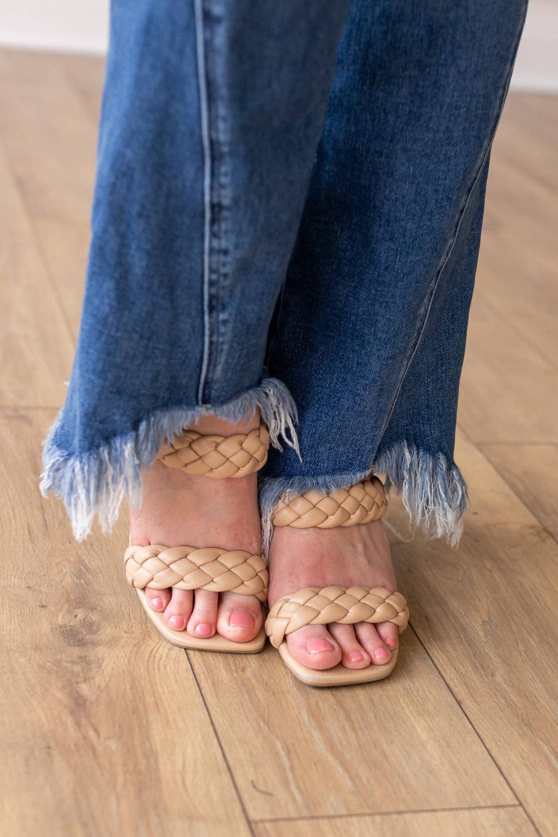 bleu Les fusées éclairantes Hannah Medium Wash Shark Bite en vente sur Faire1