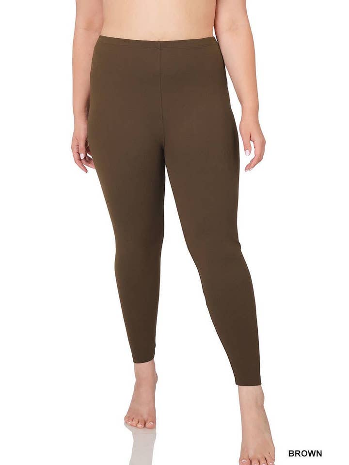 Vanilla Monkey - Wholesale Athletic/Lounge Leggings - Women's - Plus Premium Microfiber Full Length Leggings1